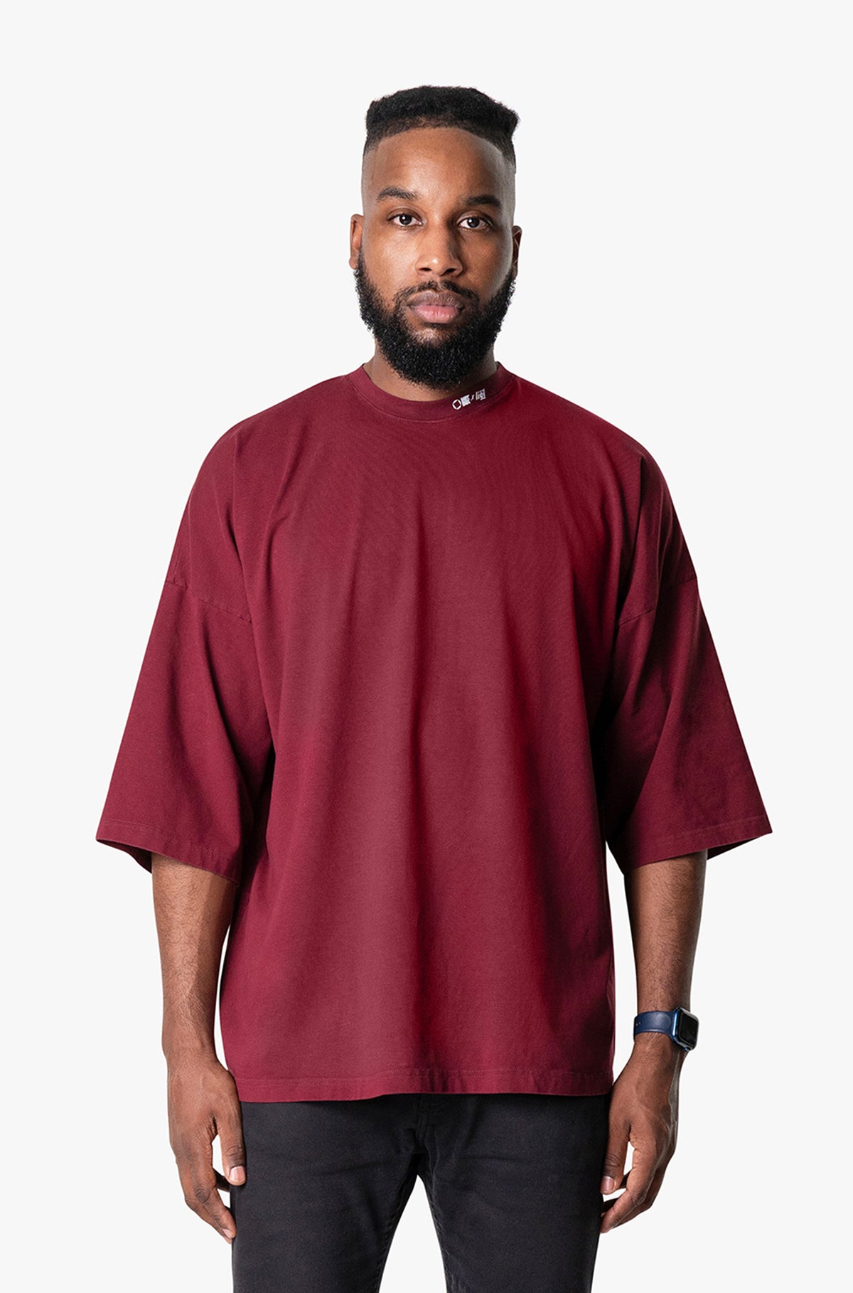 Unisex ‘Hotbox x liël’ Oversized Shirt - Burgundy