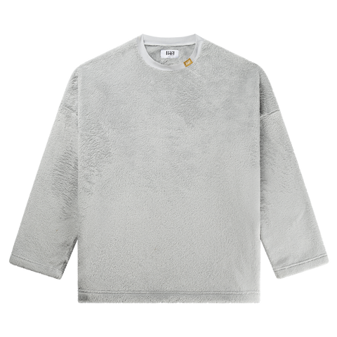 Fleece Sweater Grey - WOMEN