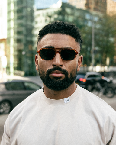 liël Eyewear - English Tan blend/Grey