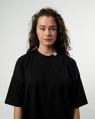 Oversized Shirt Women - Black